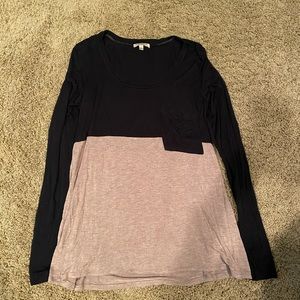 Anthropologie Soft Long Sleeve shirt with pocket